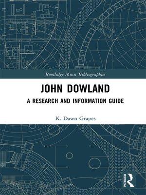 cover image of John Dowland